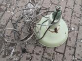 Rusiškas senas didelis lubinis metalinis šviestuva - nuotraukos Nr. 4