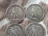 JAV 1/2 dolerio rinkinys 1942-1945m Sidabras - nuotraukos Nr. 2