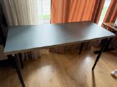 Ikea darbo stalas biurui, 140 cm - nuotraukos Nr. 2