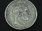 Sidabrinė moneta 1 taleris 1871 m (A) Siegesthaler - nuotraukos Nr. 2