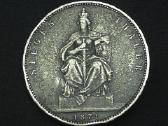 Sidabrinė moneta 1 taleris 1871 m (A) Siegesthaler - nuotraukos Nr. 10