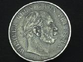 Sidabrinė moneta 1 taleris 1871 m (A) Siegesthaler - nuotraukos Nr. 11
