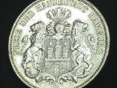 3 markės 1909 m. J Hamburgas, sidabras - nuotraukos Nr. 4