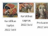 Lietuvių tapytojo originalus paveikslas 80x80 - nuotraukos Nr. 3