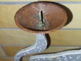 Žvakidė metalinė Velnias 28/26cm.1960-70m. - nuotraukos Nr. 2