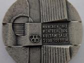 Sidabras 72.1 gr .925 Olimpinis Medalis - nuotraukos Nr. 2