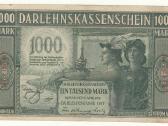 1000 markių. 1918 m. Auksinai. Ostmarkės. - nuotraukos Nr. 2