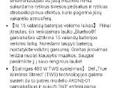 Nešiojama Akone Bluetooth kolonėlė,240w - nuotraukos Nr. 5