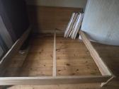 Dvigulė lova 200x180 + spinteles ąžuolo masyvo - nuotraukos Nr. 2