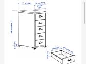 Ikea Helmer stalčių komoda - nuotraukos Nr. 4