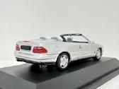 Mercedes-benz Clk Cabrio A208 1998 sidabro 1:43 - nuotraukos Nr. 3