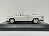 Mercedes-benz Clk Cabrio A208 1998 sidabro 1:43 - nuotraukos Nr. 6