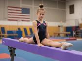 Vaikiška gimnastikos pusiausvyros lenta - nuotraukos Nr. 14