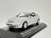 Mercedes-benz Clk Coupe C209 2001 sidabro 1:43 - nuotraukos Nr. 3