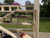 Medinis vaikiškas automobilių garažas - nuotraukos Nr. 11