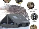Pripučiama palapinė Ascentum – 12 m² - nuotraukos Nr. 3