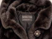 Imperia Furs audinės kailiniai su gobtuvu ir diržu - nuotraukos Nr. 6