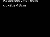 Stalas su 2 kėdėmis - nuotraukos Nr. 7