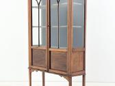 Britiško stiliaus, riešutmedžio vitrina - nuotraukos Nr. 5