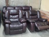 Odiniai Baldai Sofa lova ir 2 Reglaineris Foteliai - nuotraukos Nr. 3