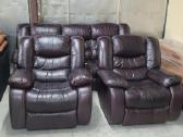 Odiniai Baldai Sofa lova ir 2 Reglaineris Foteliai - nuotraukos Nr. 4