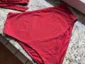 Oysho Ruffle raudonas atskiras bikinis 40-42 dydis - nuotraukos Nr. 2