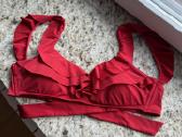 Oysho Ruffle raudonas atskiras bikinis 40-42 dydis - nuotraukos Nr. 9