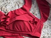 Oysho Ruffle raudonas atskiras bikinis 40-42 dydis - nuotraukos Nr. 11