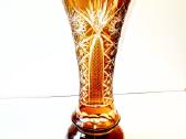 Didelė krištolo vaza 35,5 cm - nuotraukos Nr. 2