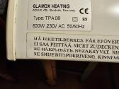 Elektrinis radiatorius Glamox Tpa 80 - nuotraukos Nr. 4