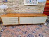 Vintažinė mid century tikmedžio komoda/indauja - nuotraukos Nr. 7