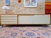 Vintažinė mid century tikmedžio komoda/indauja - nuotraukos Nr. 9