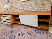 Vintažinė mid century tikmedžio komoda/indauja - nuotraukos Nr. 19
