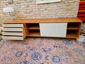 Vintažinė mid century tikmedžio komoda/indauja - nuotraukos Nr. 20