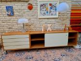 Vintažinė mid century tikmedžio komoda/indauja - nuotraukos Nr. 22