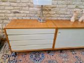Vintažinė mid century tikmedžio komoda/indauja - nuotraukos Nr. 23