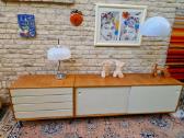 Vintažinė mid century tikmedžio komoda/indauja - nuotraukos Nr. 30