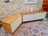 Vintažinė mid century tikmedžio komoda/indauja - nuotraukos Nr. 38