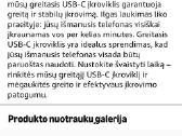 Įkroviklis 120w C-type+ laidas,naujas - nuotraukos Nr. 14