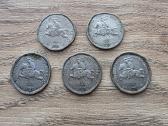 1925 metų smetoniški 1 litai Sidabras - nuotraukos Nr. 4