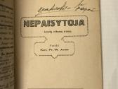 Nepaisytoja 1929 m. - nuotraukos Nr. 2