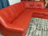 Naturalios odos kampas sofa lova - nuotraukos Nr. 2