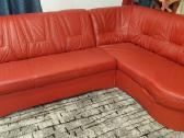 Naturalios odos kampas sofa lova - nuotraukos Nr. 3