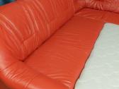 Naturalios odos kampas sofa lova - nuotraukos Nr. 10