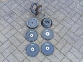 32-24-12-16/34kg.metalinės geros sportinės girės - nuotraukos Nr. 4