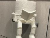 Plastikinis tualetinio popieriaus laikiklis - nuotraukos Nr. 4