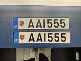 Valstybiniai numeriai Aai555 ir Aai666 - nuotraukos Nr. 2