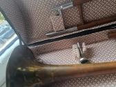 Kolekcinis retro trombonas su dėklu. - nuotraukos Nr. 3