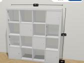 Ikea Kallax lentyna - nuotraukos Nr. 6