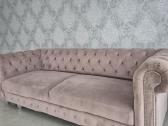 Prabangus Veliūrinis Chesterfield Sofų Komplektas - nuotraukos Nr. 2